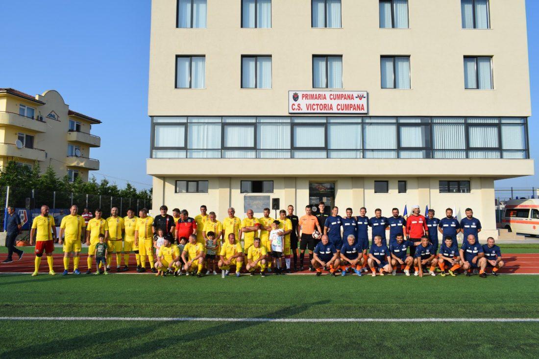 Egalitate la meciul de fotbal dintre selecționata ACoR și echipa parlamentarilor români